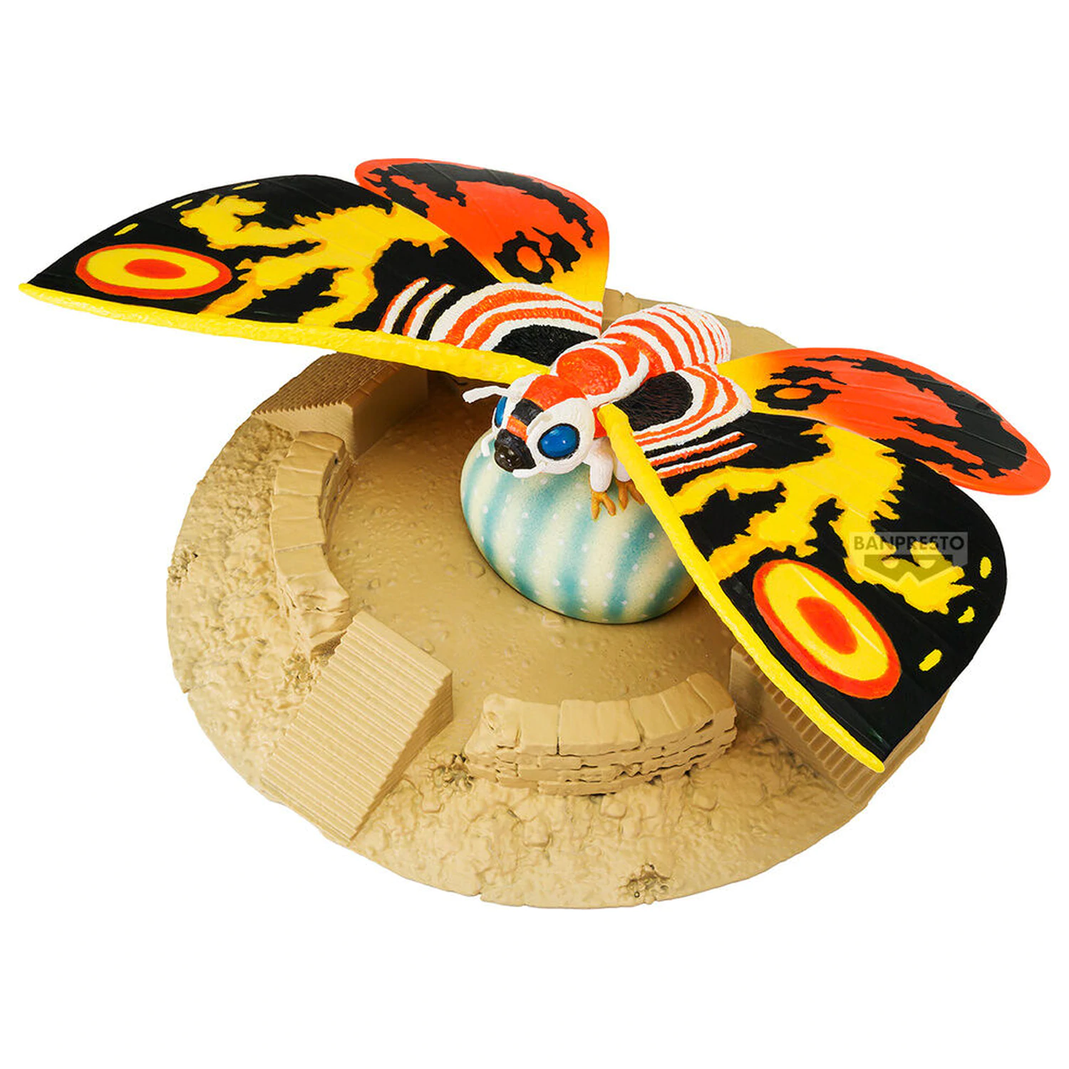 Toho Monster Series Art Vignette Mothra 1996 figura 5cm fotografija izdelka