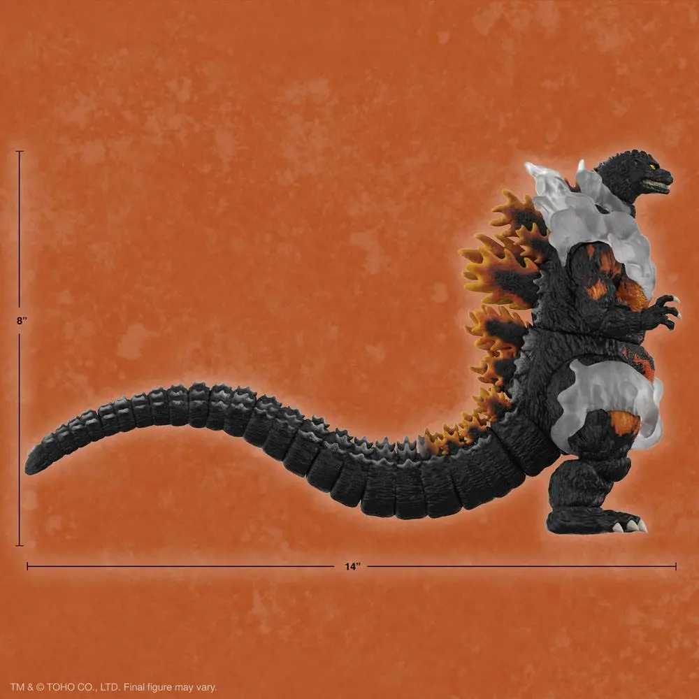 Toho Ultimates Figurica Burning Godzilla 1995 20 cm fotografija izdelka