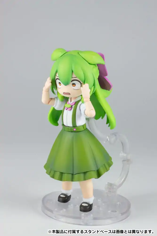 Tohoku Zunko Plastični model komplet 1/12 Plafia Ojosama Zundamon 10 cm fotografija izdelka