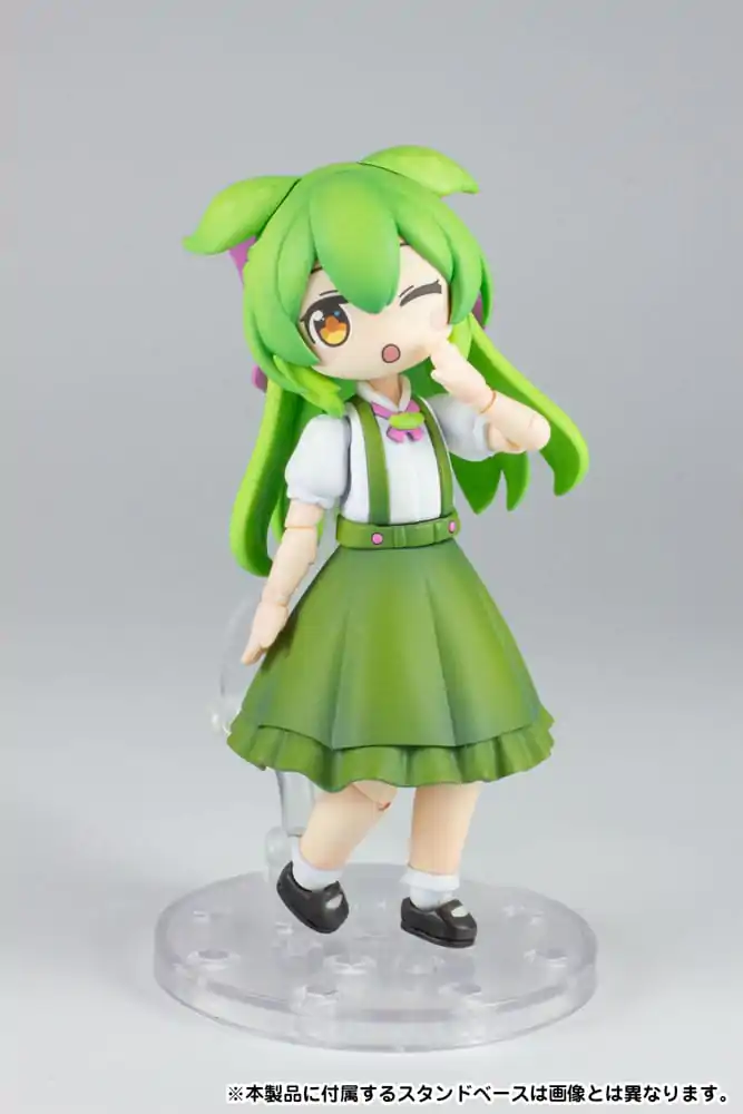 Tohoku Zunko Plastični model komplet 1/12 Plafia Ojosama Zundamon 10 cm fotografija izdelka