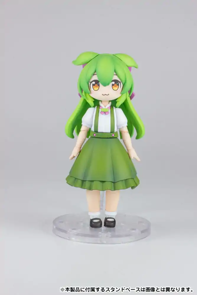 Tohoku Zunko Plastični model komplet 1/12 Plafia Ojosama Zundamon 10 cm fotografija izdelka