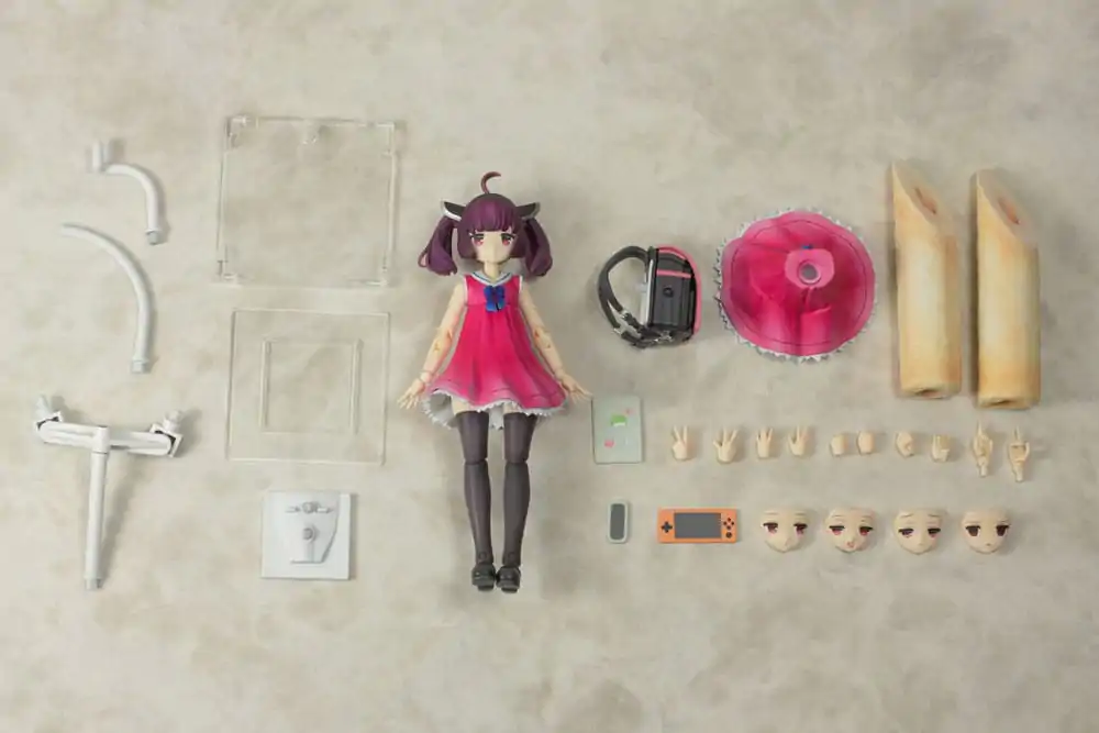 Tohoku Zunko Komplet plastičnega modela 1/12 Plafia Tohoku Kiritan Komplet mini figur 12 cm fotografija izdelka