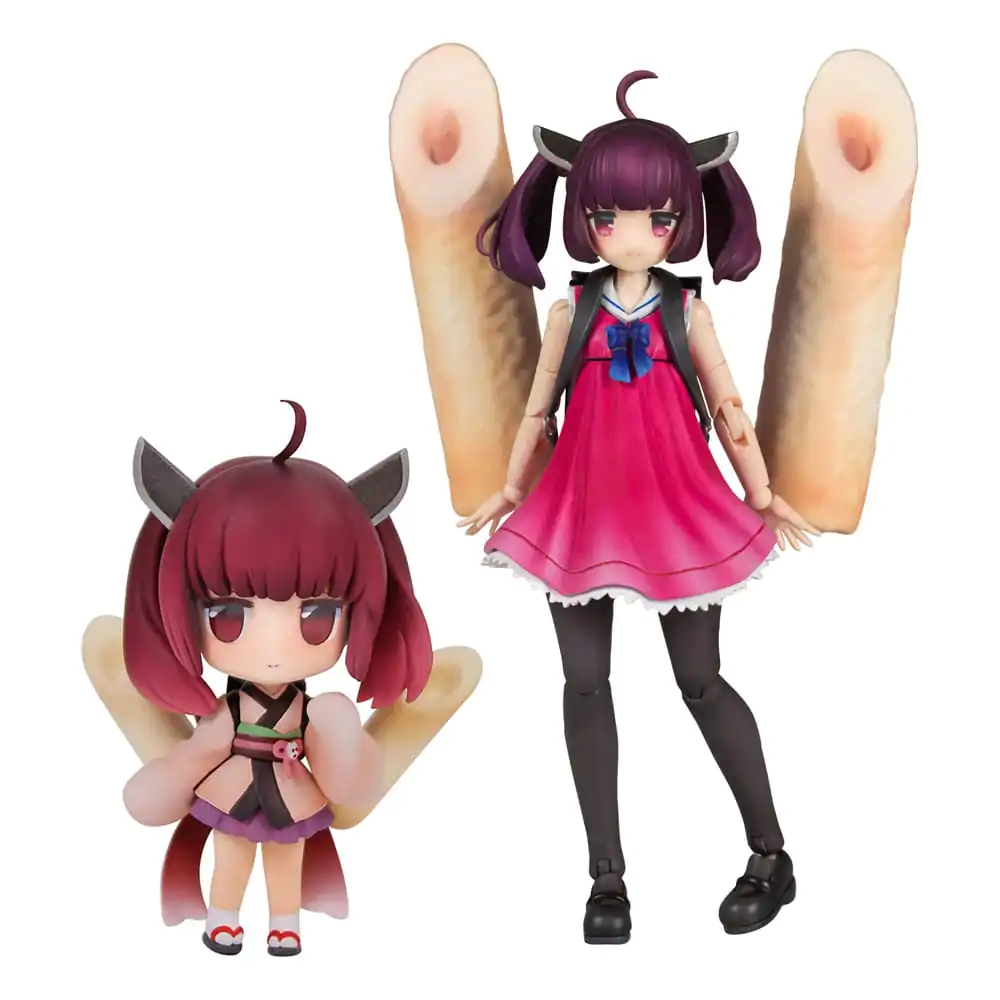 Tohoku Zunko Komplet plastičnega modela 1/12 Plafia Tohoku Kiritan Komplet mini figur 12 cm fotografija izdelka