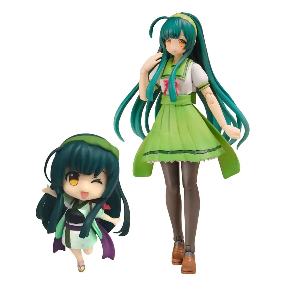 Tohoku Zunko Plastični Model Komplet 1/12 Plafia Tohoku Zunko Mini Figurica Set 13 cm fotografija izdelka