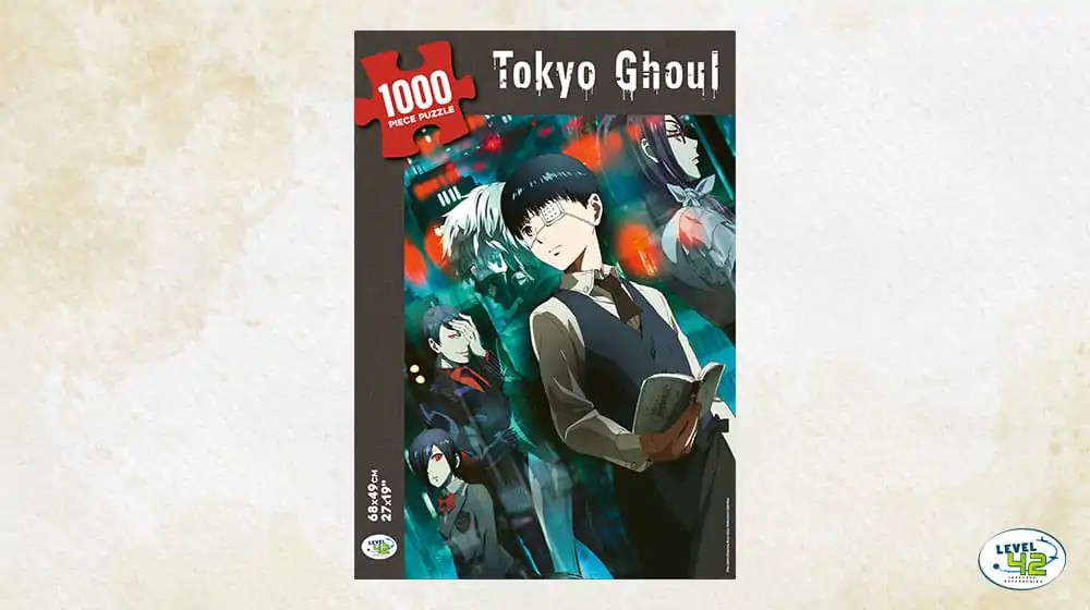 Tokyo Ghoul sestavljanka s figurami (1000 kosov) fotografija izdelka