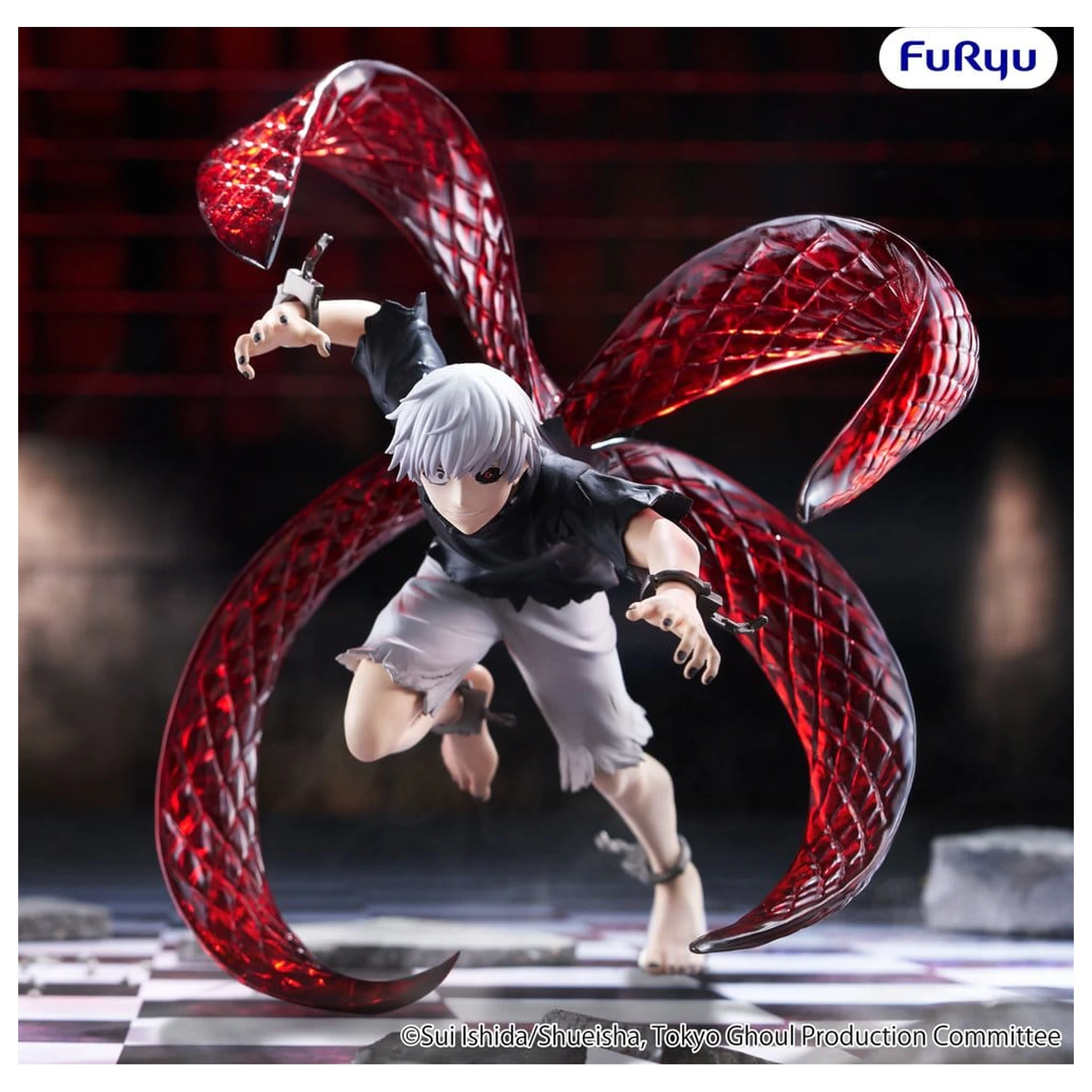 Tokyo Ghoul Muchute PVC figura Ken Kaneki 17 cm fotografija izdelka