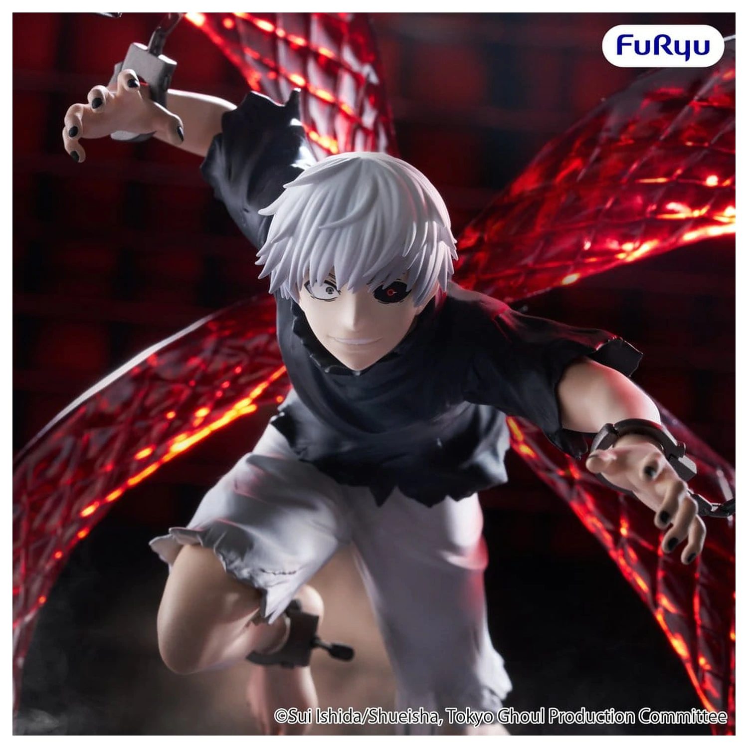 Tokyo Ghoul Muchute PVC figura Ken Kaneki 17 cm fotografija izdelka