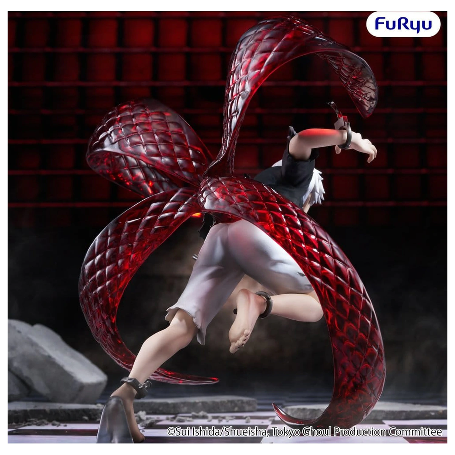 Tokyo Ghoul Muchute PVC figura Ken Kaneki 17 cm fotografija izdelka