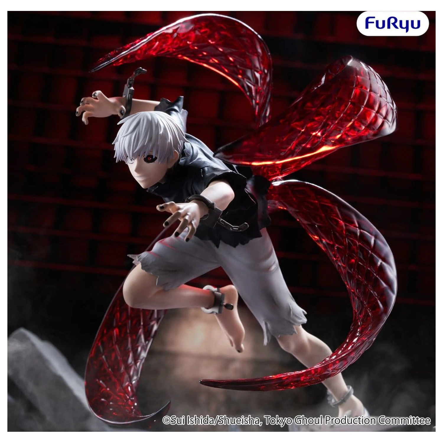 Tokyo Ghoul Muchute PVC figura Ken Kaneki 17 cm fotografija izdelka