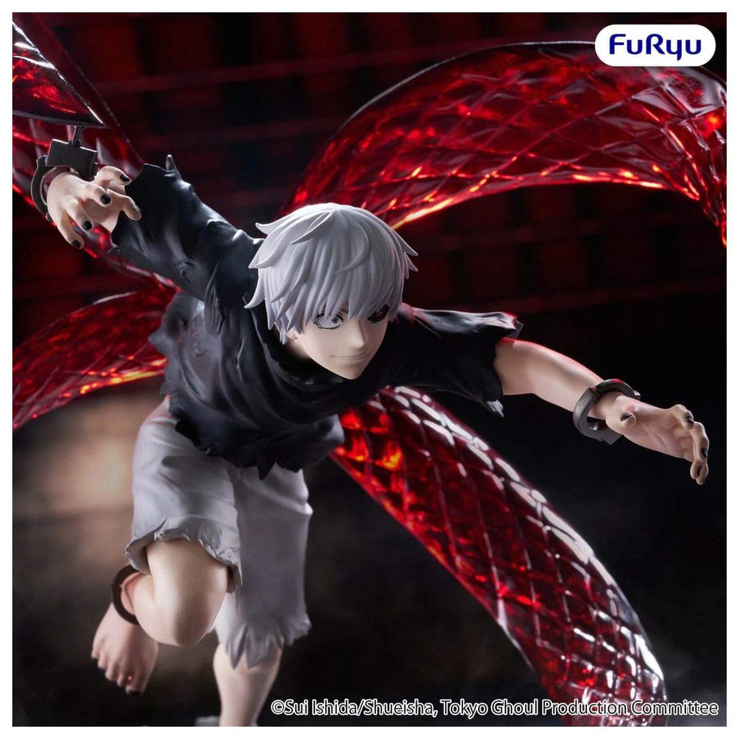 Tokyo Ghoul Muchute PVC figura Ken Kaneki 17 cm fotografija izdelka
