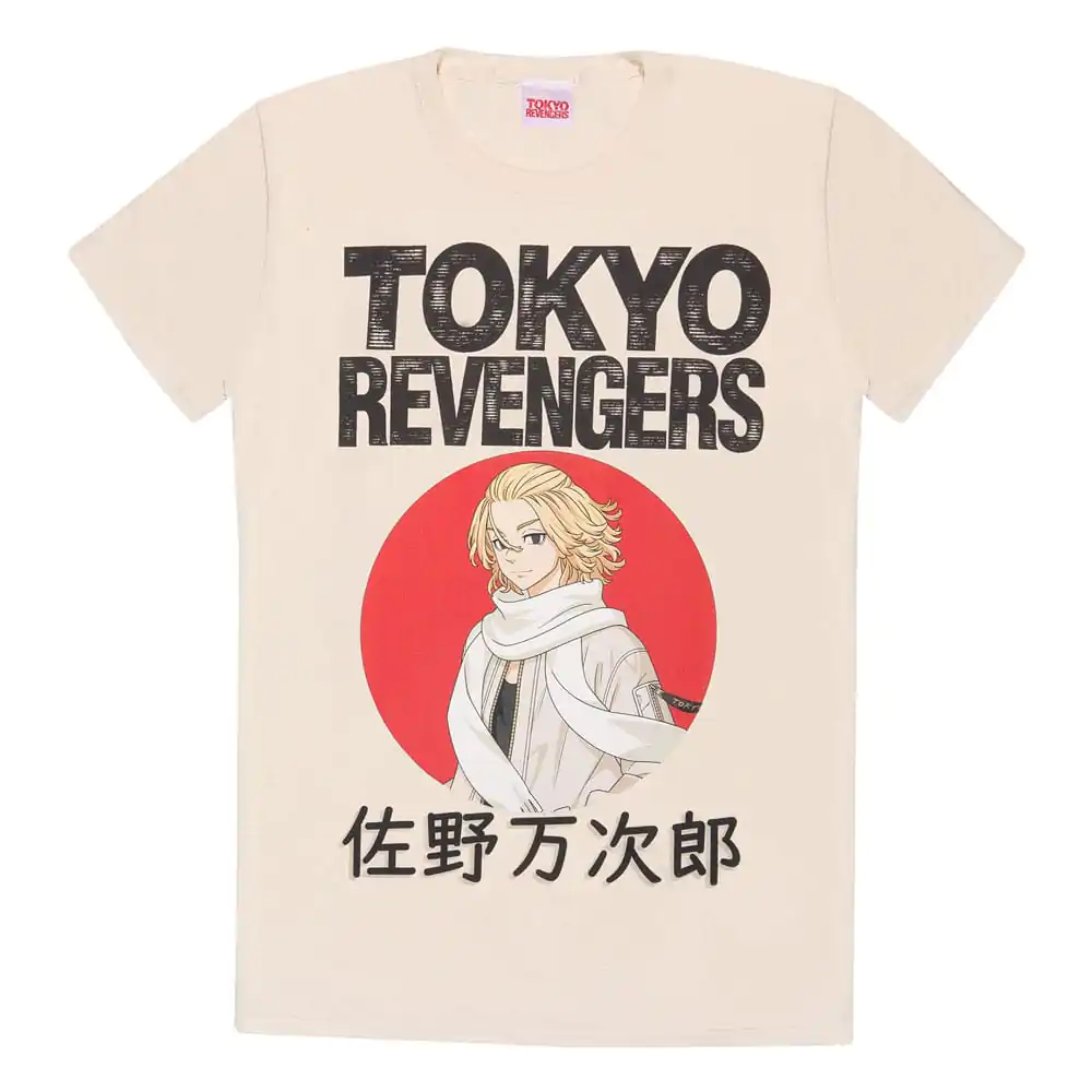 Tokyo Revengers Majica Manjiro Sano Rdeči Krog fotografija izdelka