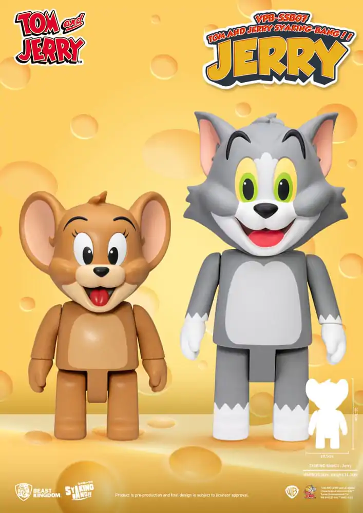 Tom & Jerry Syaking Bang PVC figurica Jerry 30 cm fotografija izdelka