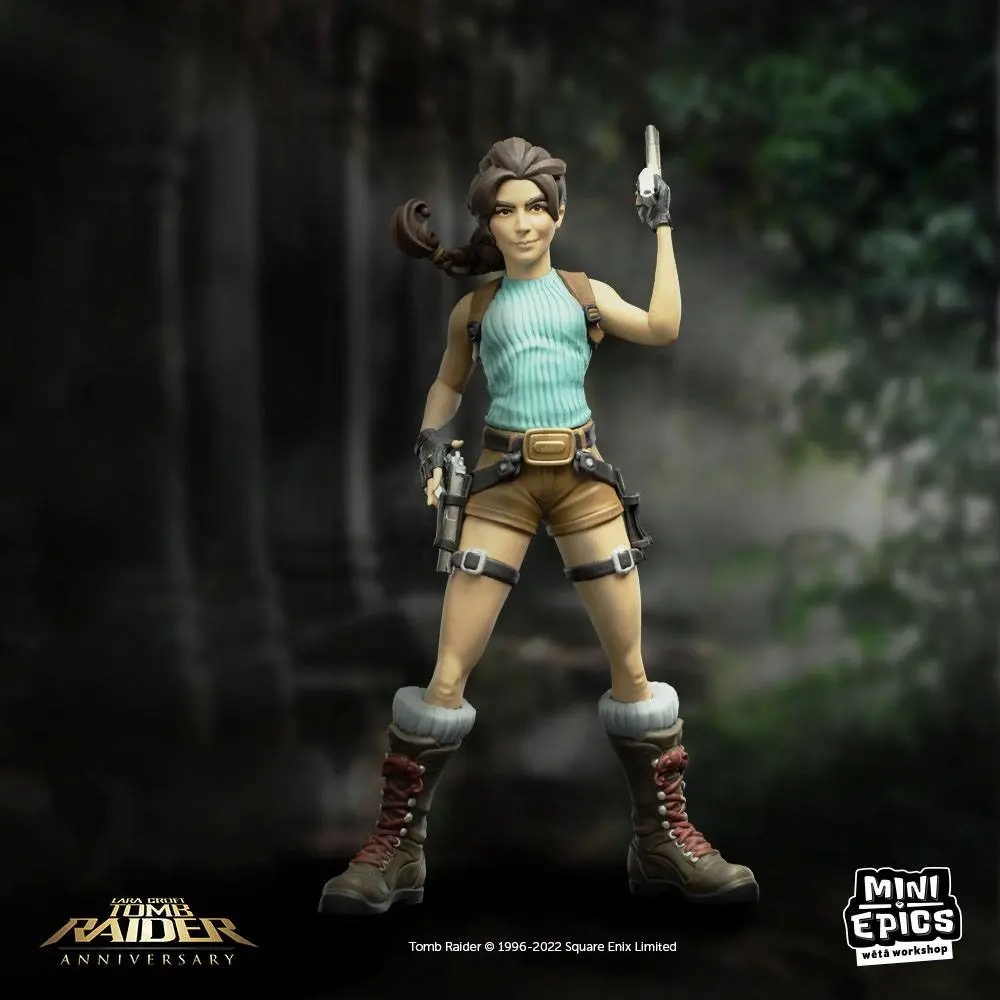 Tomb Raider Mini Epics Vinil Figura Lara Croft 17 cm fotografija izdelka