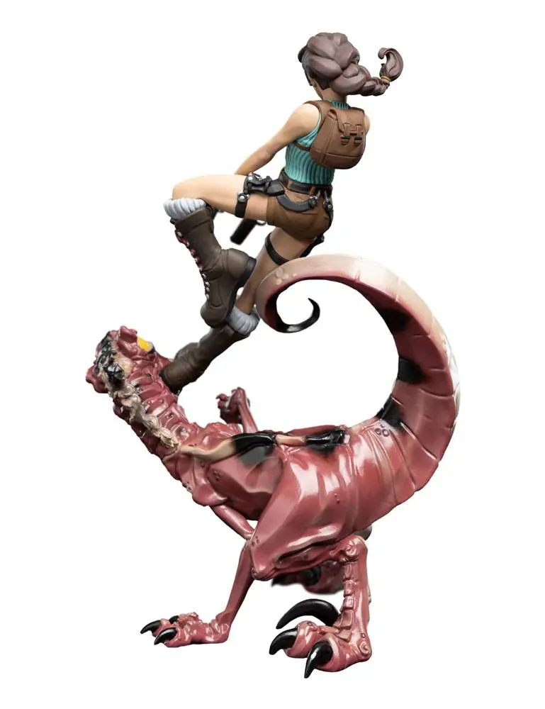 Tomb Raider Mini Epics Vinil Figura Lara Croft & Raptor 24 cm fotografija izdelka