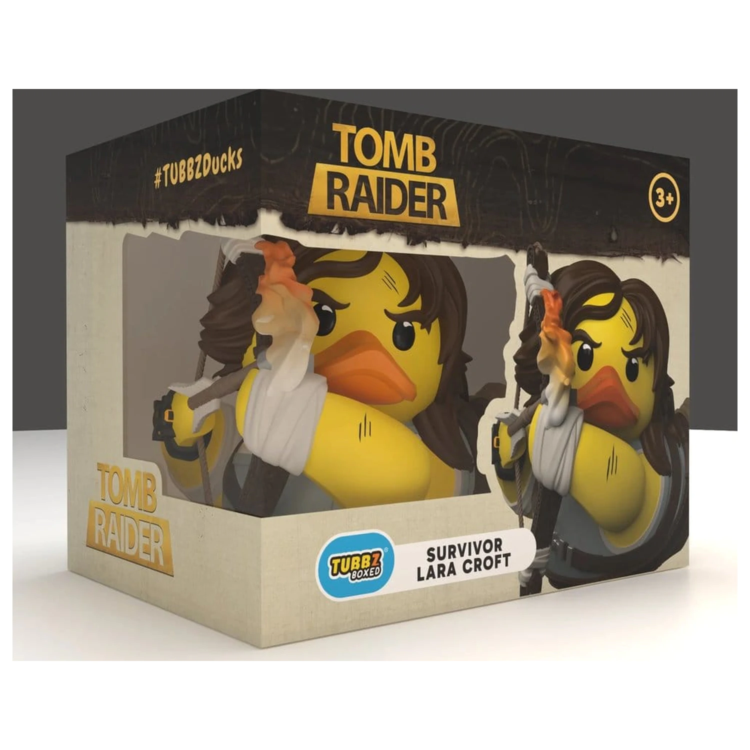 Tomb Raider Tubbz PVC figurica Lara Croft (Survivor) Boxed Edition 10 cm fotografija izdelka