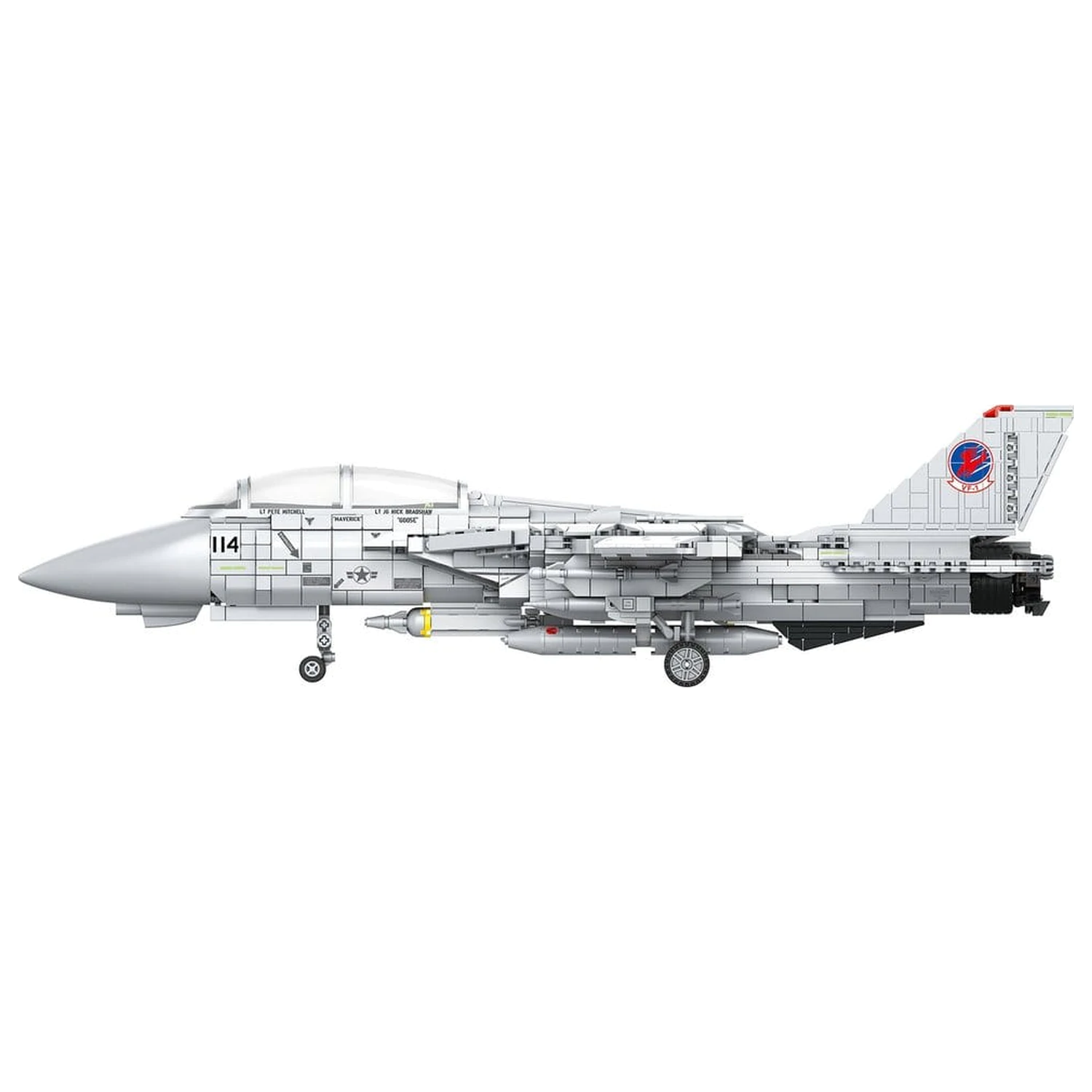 Top Gun sistem opeke set Maverickov F-14A Tomcat fotografija izdelka