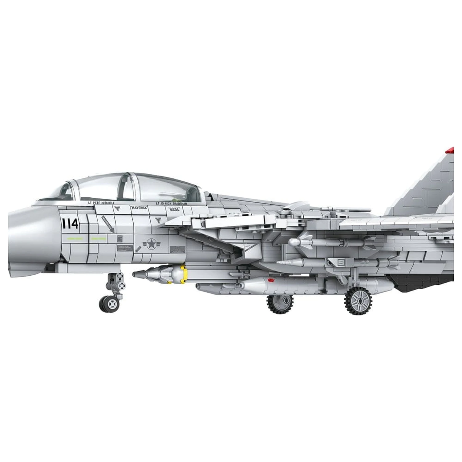 Top Gun sistem opeke set Maverickov F-14A Tomcat fotografija izdelka