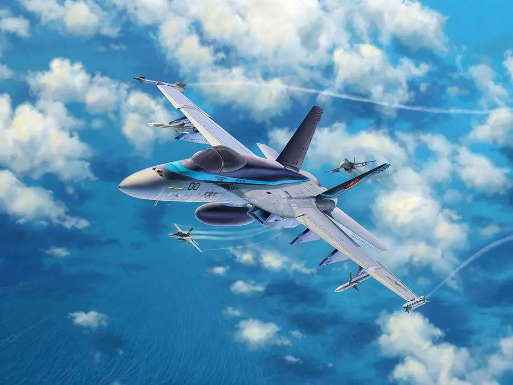 Top Gun: Maverick komplet modelov 1/48 Maverick´s F/A-18E Super Hornet 38 cm fotografija izdelka