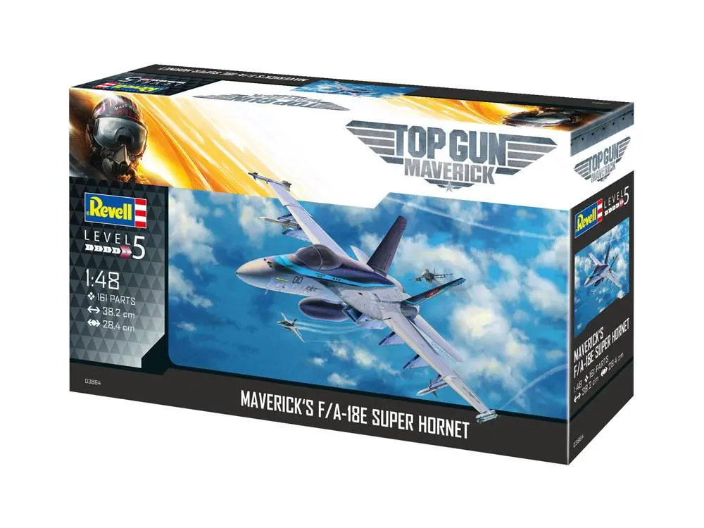Top Gun: Maverick komplet modelov 1/48 Maverick´s F/A-18E Super Hornet 38 cm fotografija izdelka