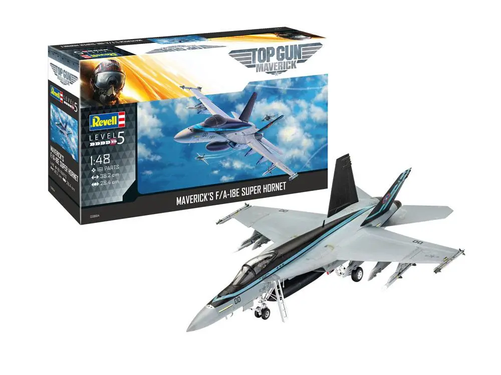 Top Gun: Maverick komplet modelov 1/48 Maverick´s F/A-18E Super Hornet 38 cm fotografija izdelka