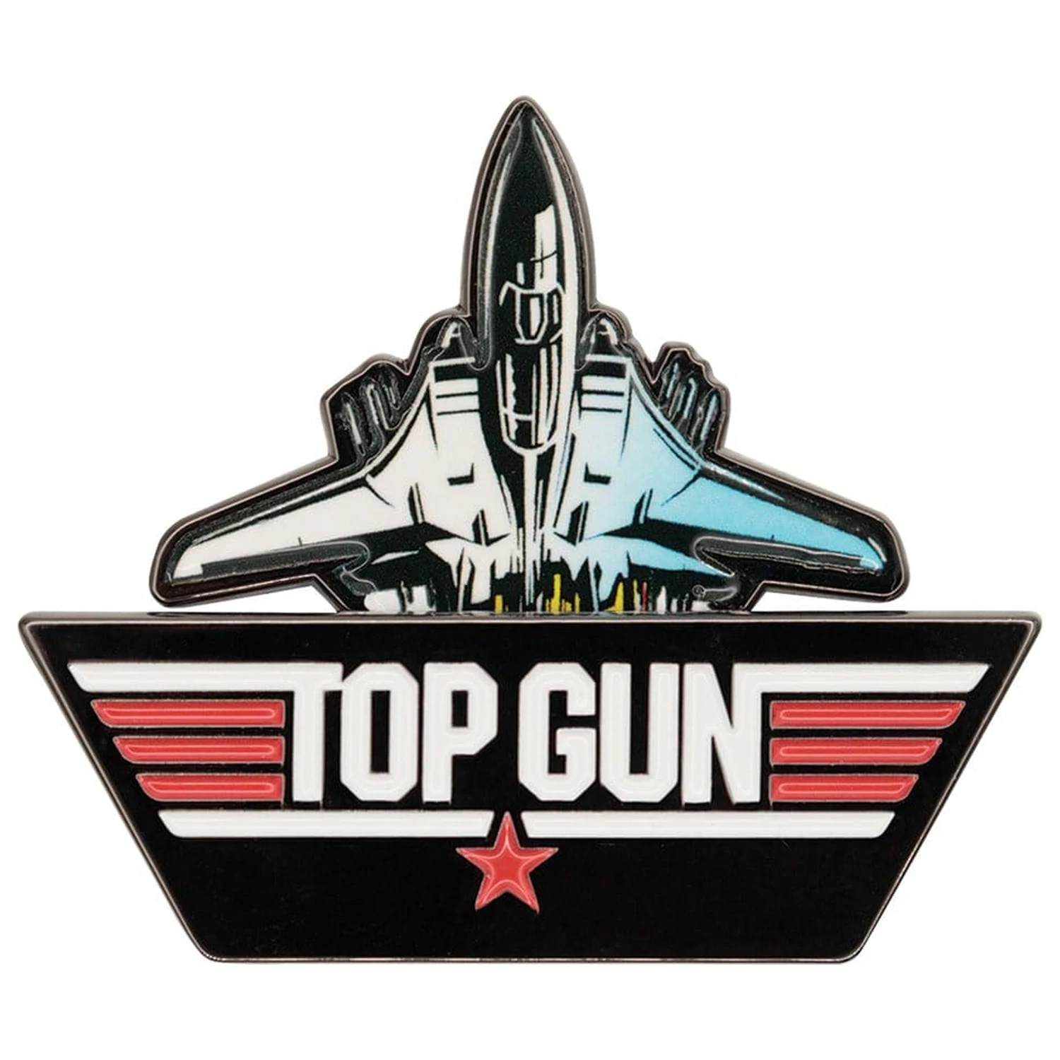 Top Gun Pin Badge premikajoča se omejena izdaja fotografija izdelka