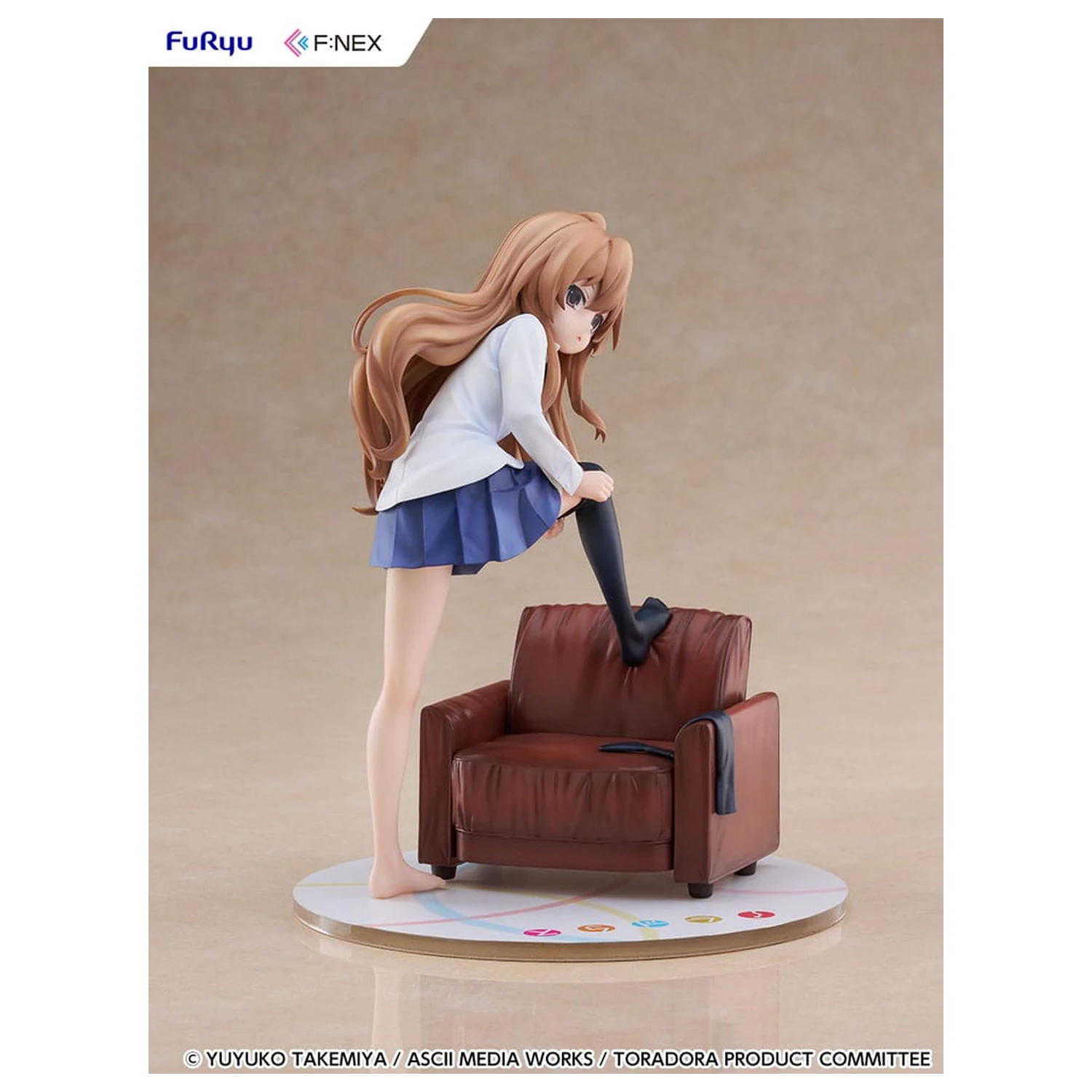 Toradora! F:NEX PVC kip 1/7 Taiga Aisaka 18 cm fotografija izdelka