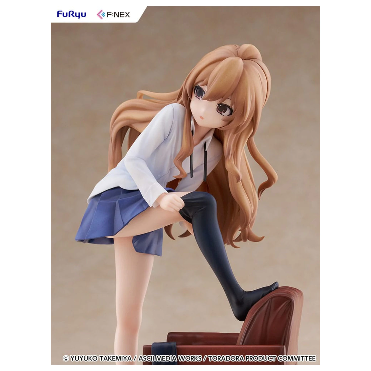 Toradora! F:NEX PVC kip 1/7 Taiga Aisaka 18 cm fotografija izdelka