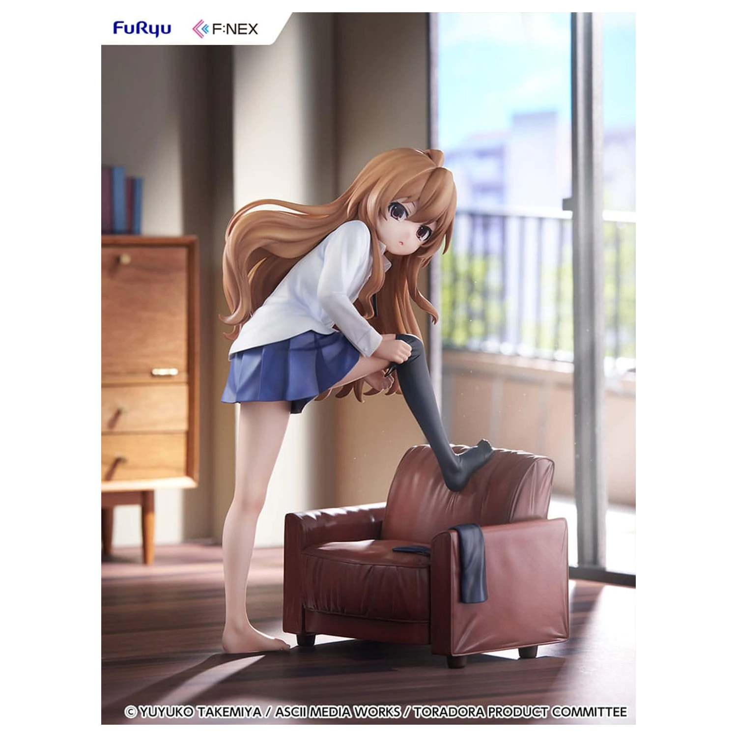 Toradora! F:NEX PVC kip 1/7 Taiga Aisaka 18 cm fotografija izdelka