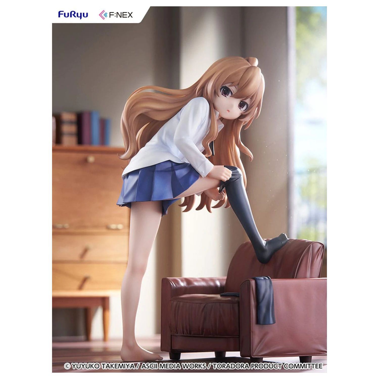 Toradora! F:NEX PVC kip 1/7 Taiga Aisaka 18 cm fotografija izdelka