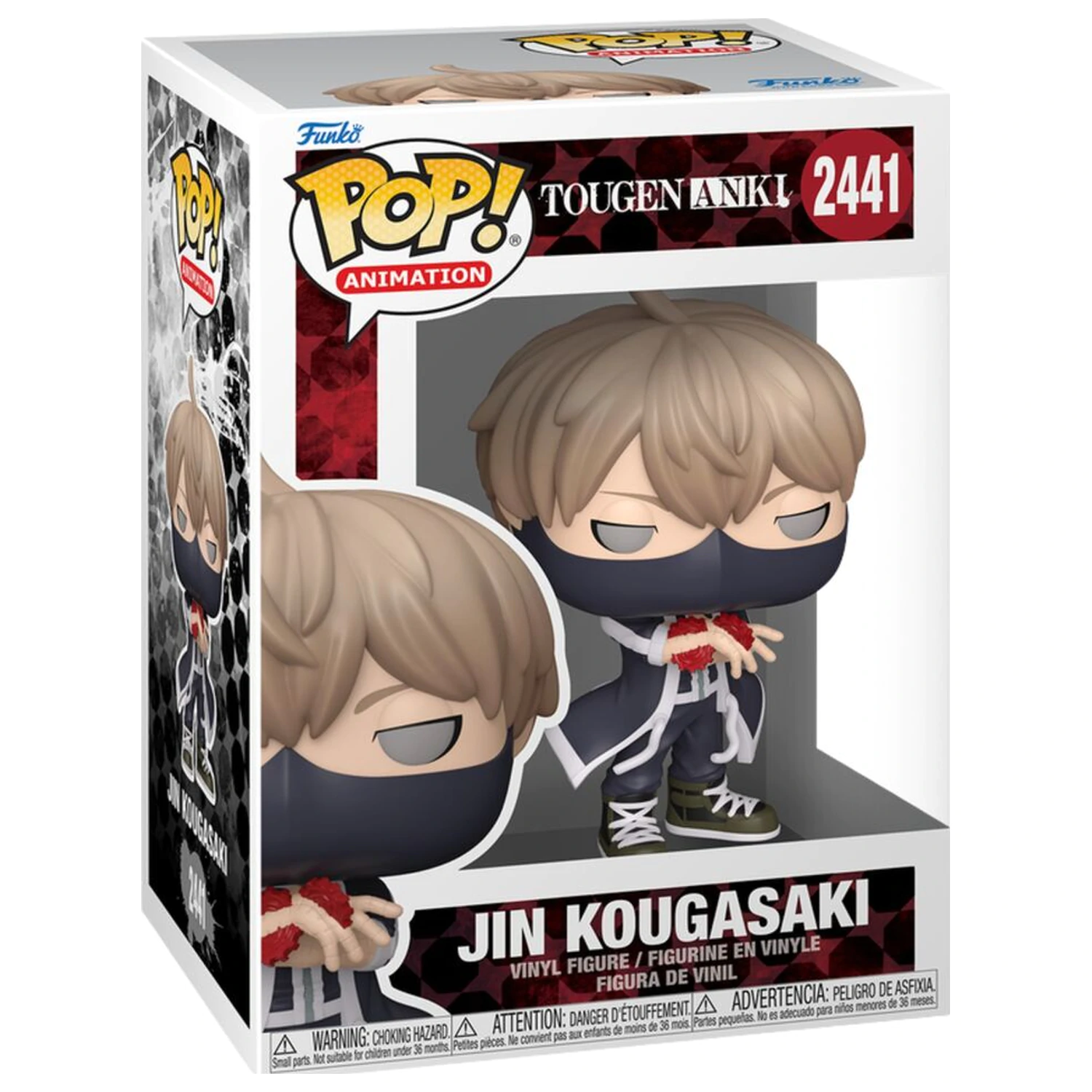 Tougen Anki Funko POP! Animation vinilna figura Jin Kougasaki 9 cm fotografija izdelka