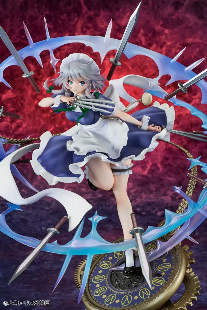 Touhou Project PVC Kip 1/7 Izayoi Sakuya illustration by TEDDY 32 cm fotografija izdelka