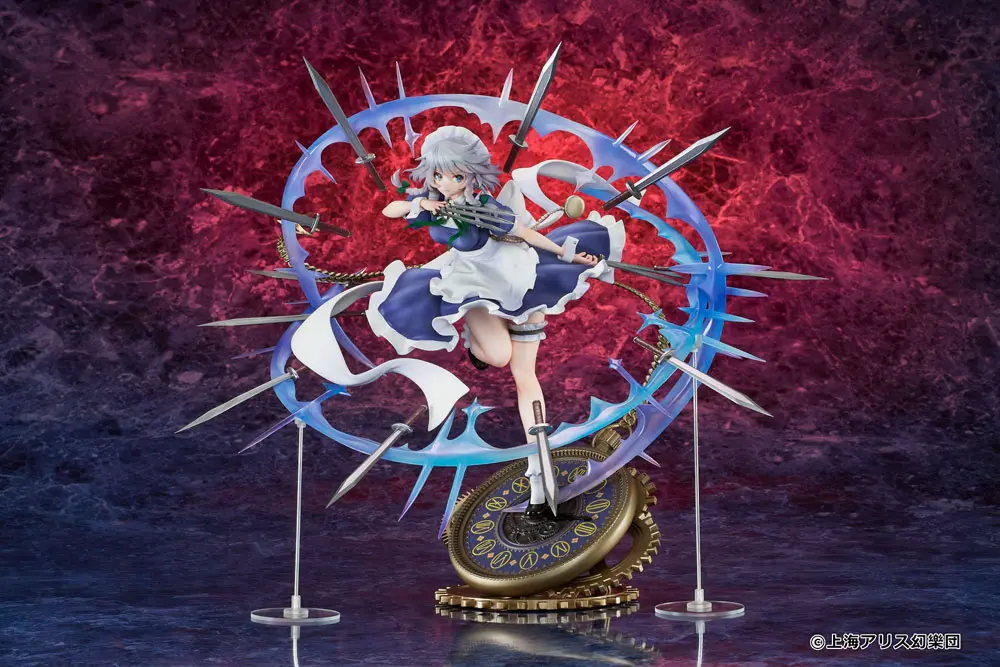 Touhou Project PVC Kip 1/7 Izayoi Sakuya illustration by TEDDY 32 cm fotografija izdelka