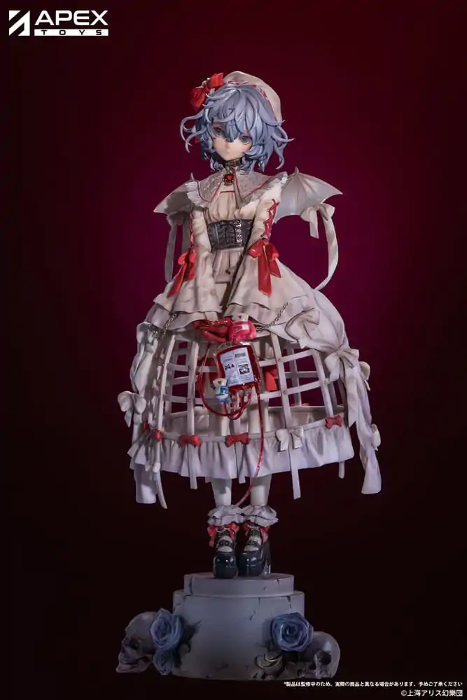 Touhou Project PVC Kip 1/7 Remilia Scarlet Blood Ver. 29 cm fotografija izdelka