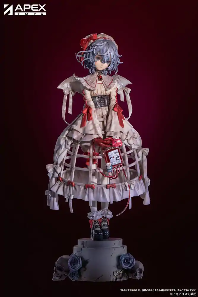 Touhou Project PVC Kip 1/7 Remilia Scarlet Blood Ver. 29 cm fotografija izdelka