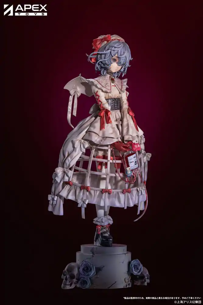 Touhou Project PVC Kip 1/7 Remilia Scarlet Blood Ver. 29 cm fotografija izdelka