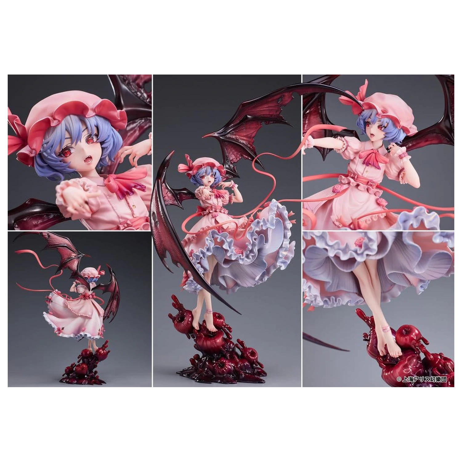 Touhou Project PVC figura 1/7 Remilia Scarlet 38 cm fotografija izdelka