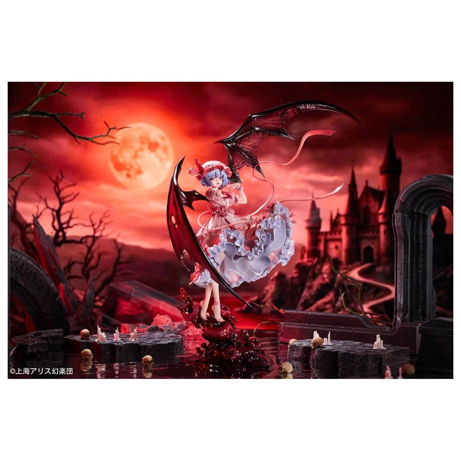 Touhou Project PVC figura 1/7 Remilia Scarlet 38 cm fotografija izdelka
