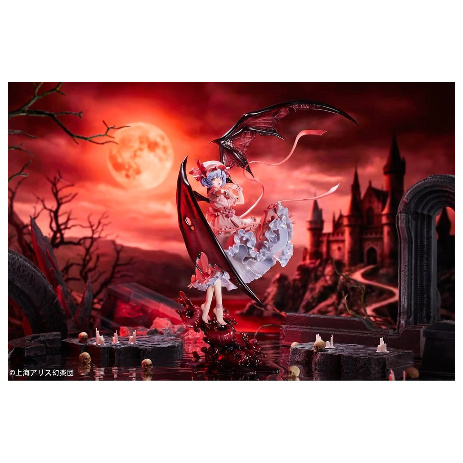 Touhou Project PVC figura 1/7 Remilia Scarlet 38 cm fotografija izdelka