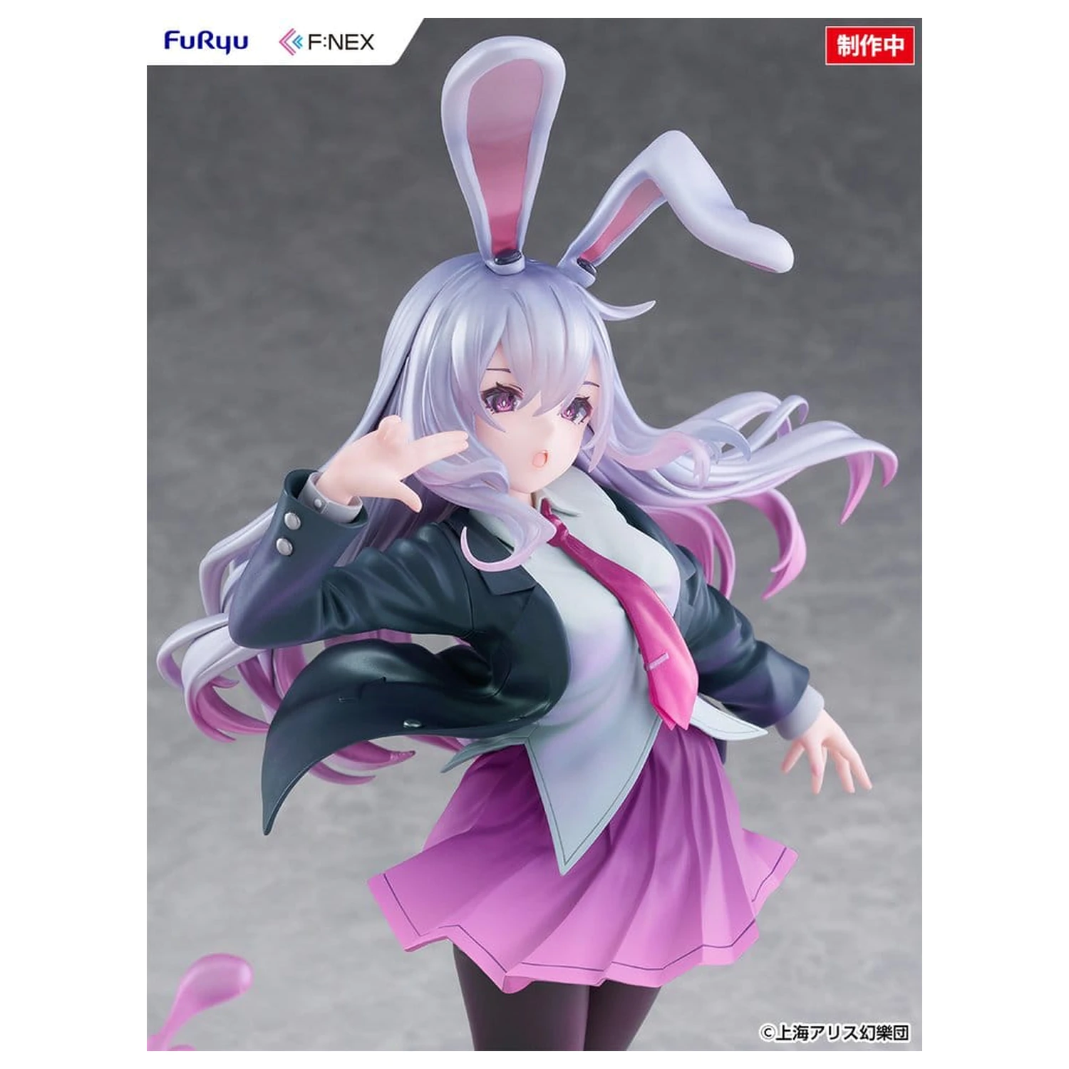Touhou Project F:NEX PVC figura 1/7 Reisen Udongein Inaba ilustracija Uuzan 28 cm fotografija izdelka