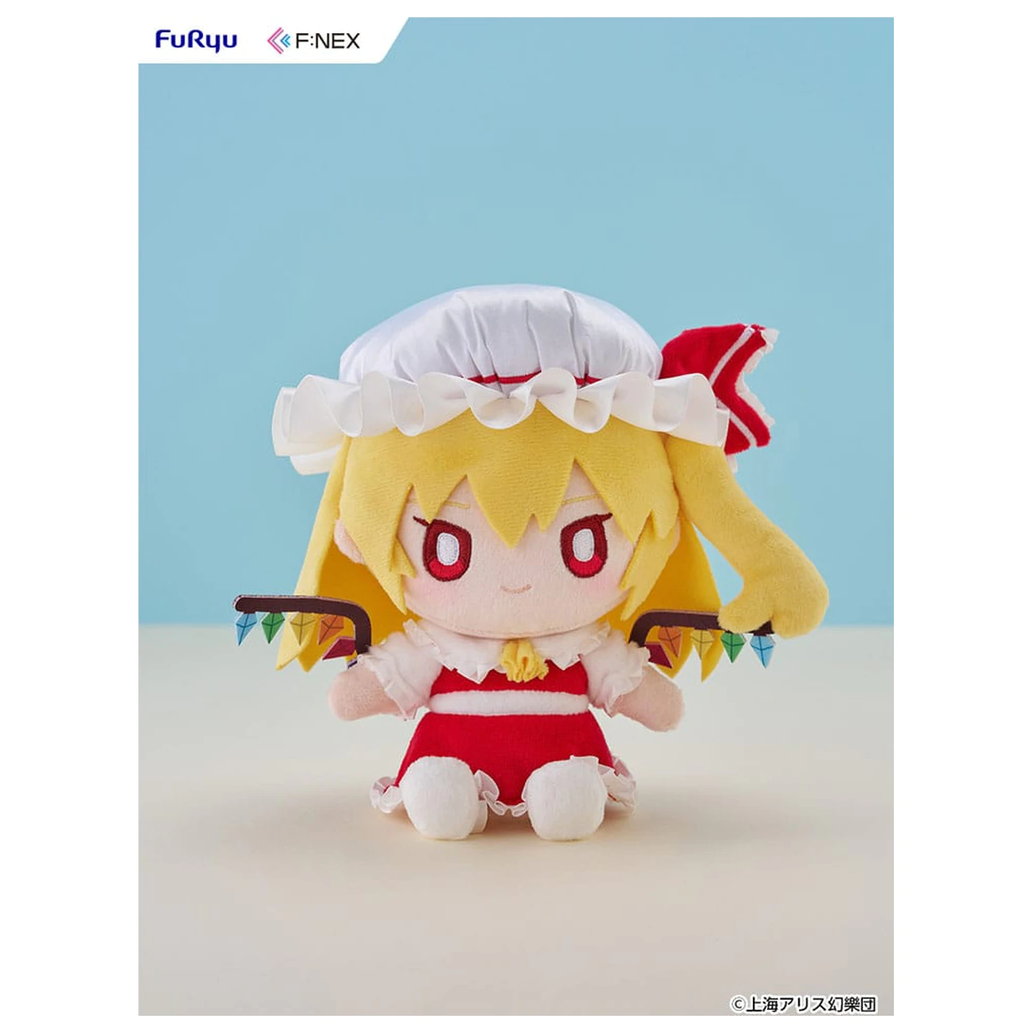 Touhou Project F:NEX HOWAHOWA Series plišasta figura Flandre Scarlet 18 cm fotografija izdelka