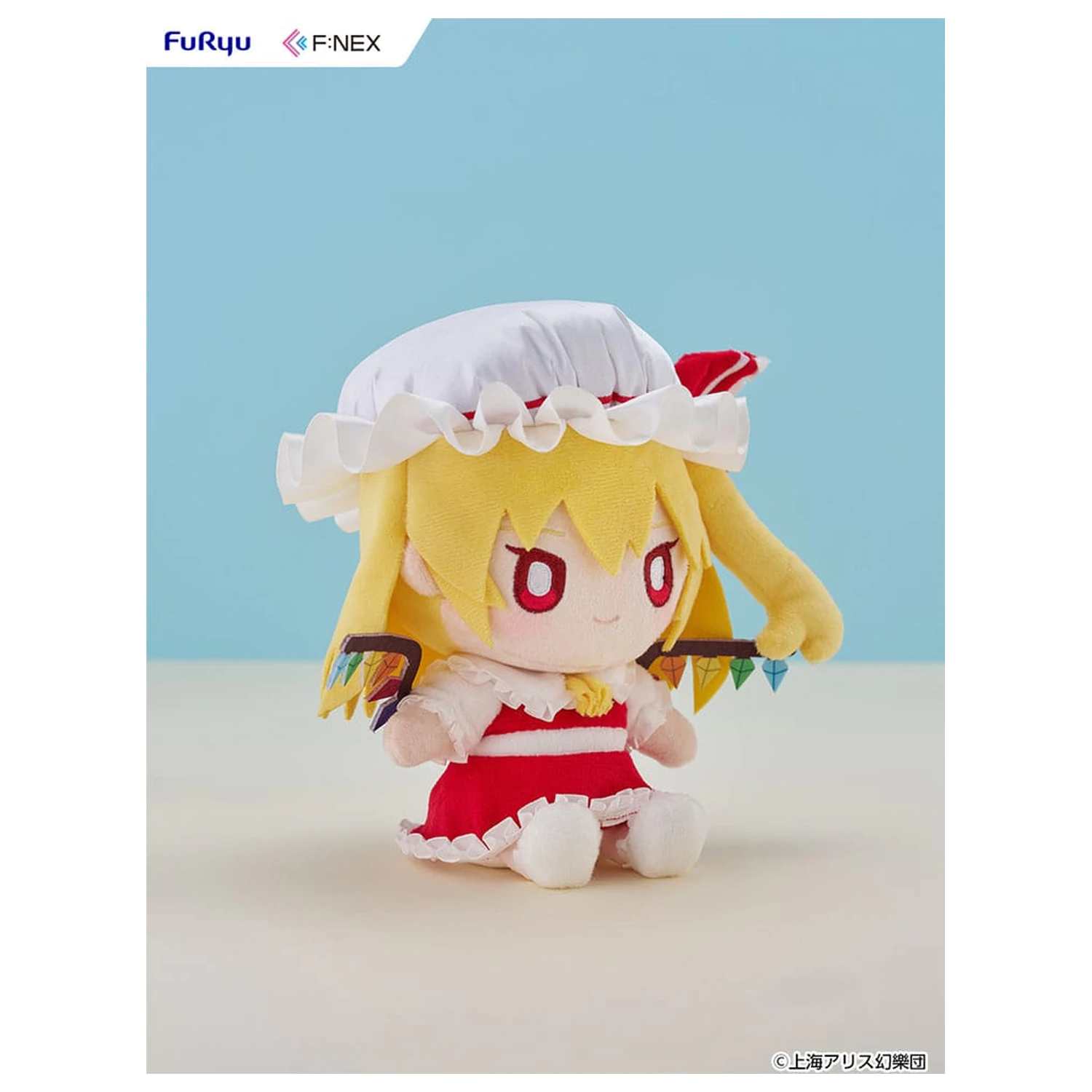 Touhou Project F:NEX HOWAHOWA Series plišasta figura Flandre Scarlet 18 cm fotografija izdelka