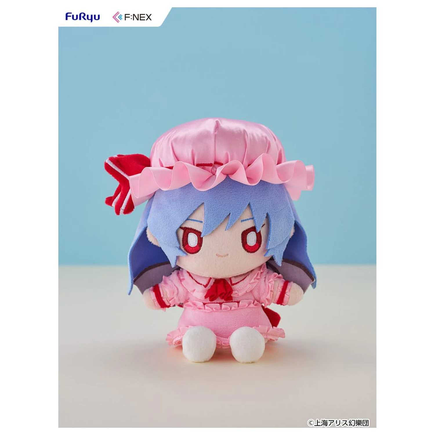 Touhou Project F:NEX HOWAHOWA Series plišasta figura Remilia Scarlet 18 cm fotografija izdelka