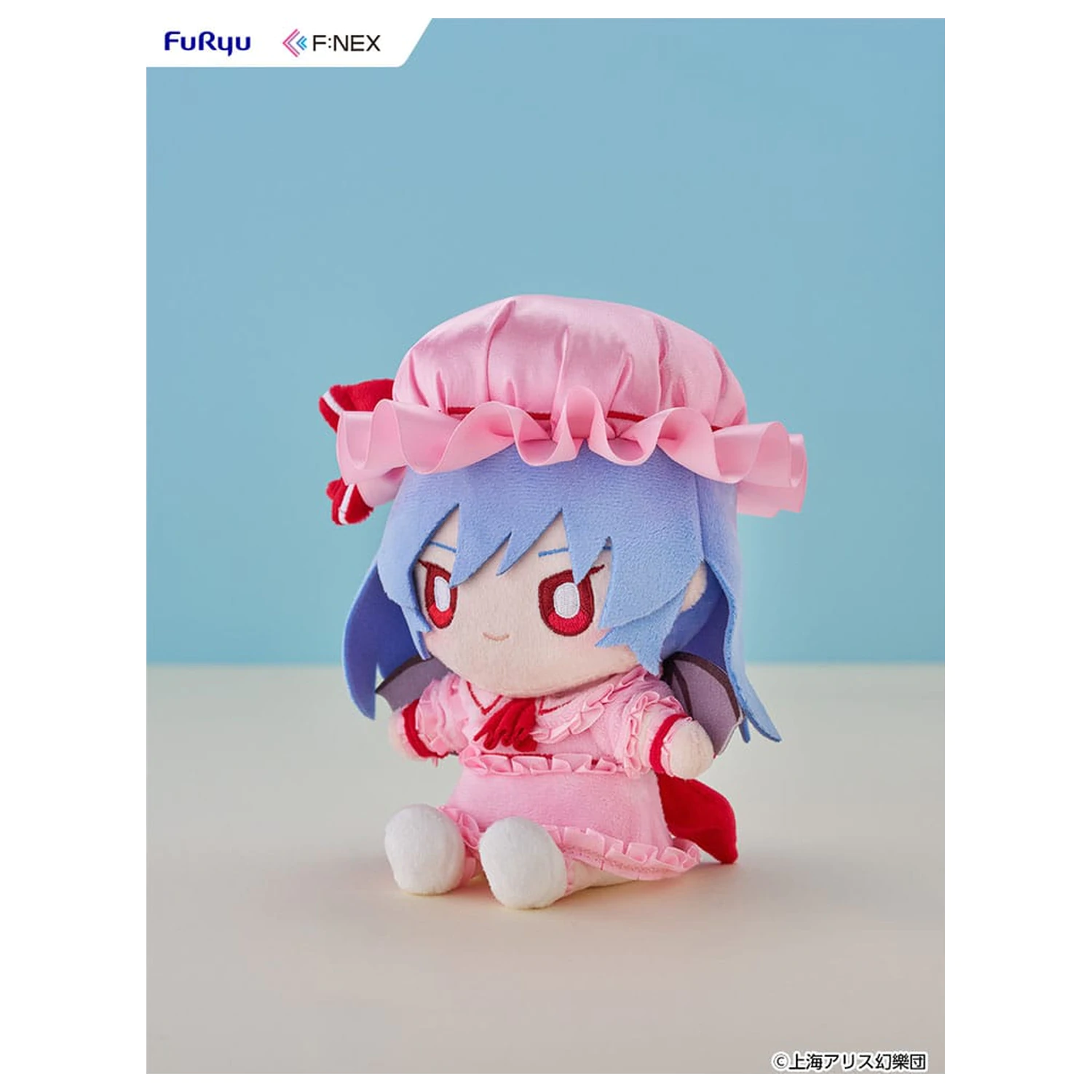 Touhou Project F:NEX HOWAHOWA Series plišasta figura Remilia Scarlet 18 cm fotografija izdelka