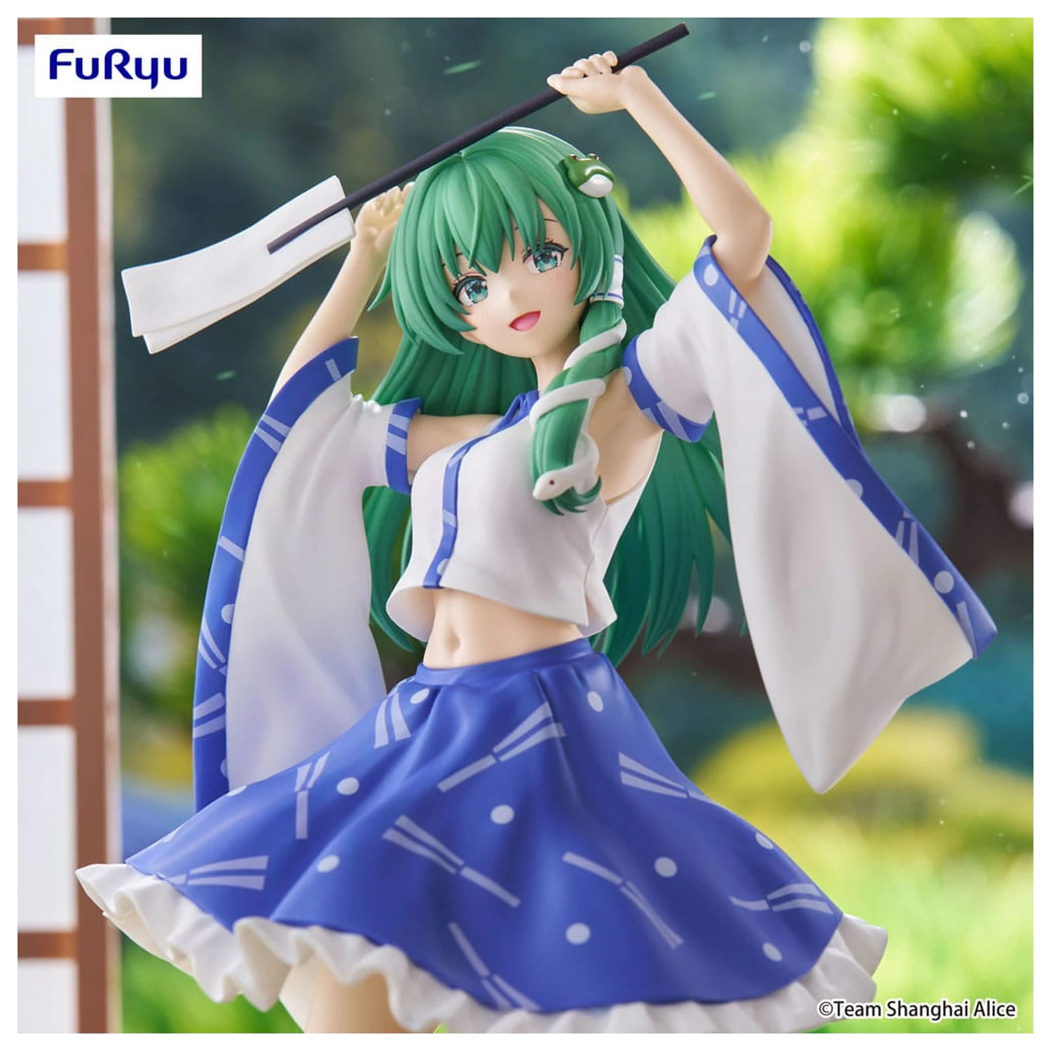 Touhou Project Noodle Stopper PVC kip Sanae Kochiya 13 cm fotografija izdelka