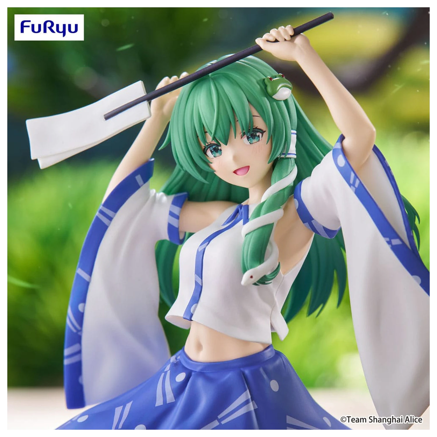 Touhou Project Noodle Stopper PVC kip Sanae Kochiya 13 cm fotografija izdelka