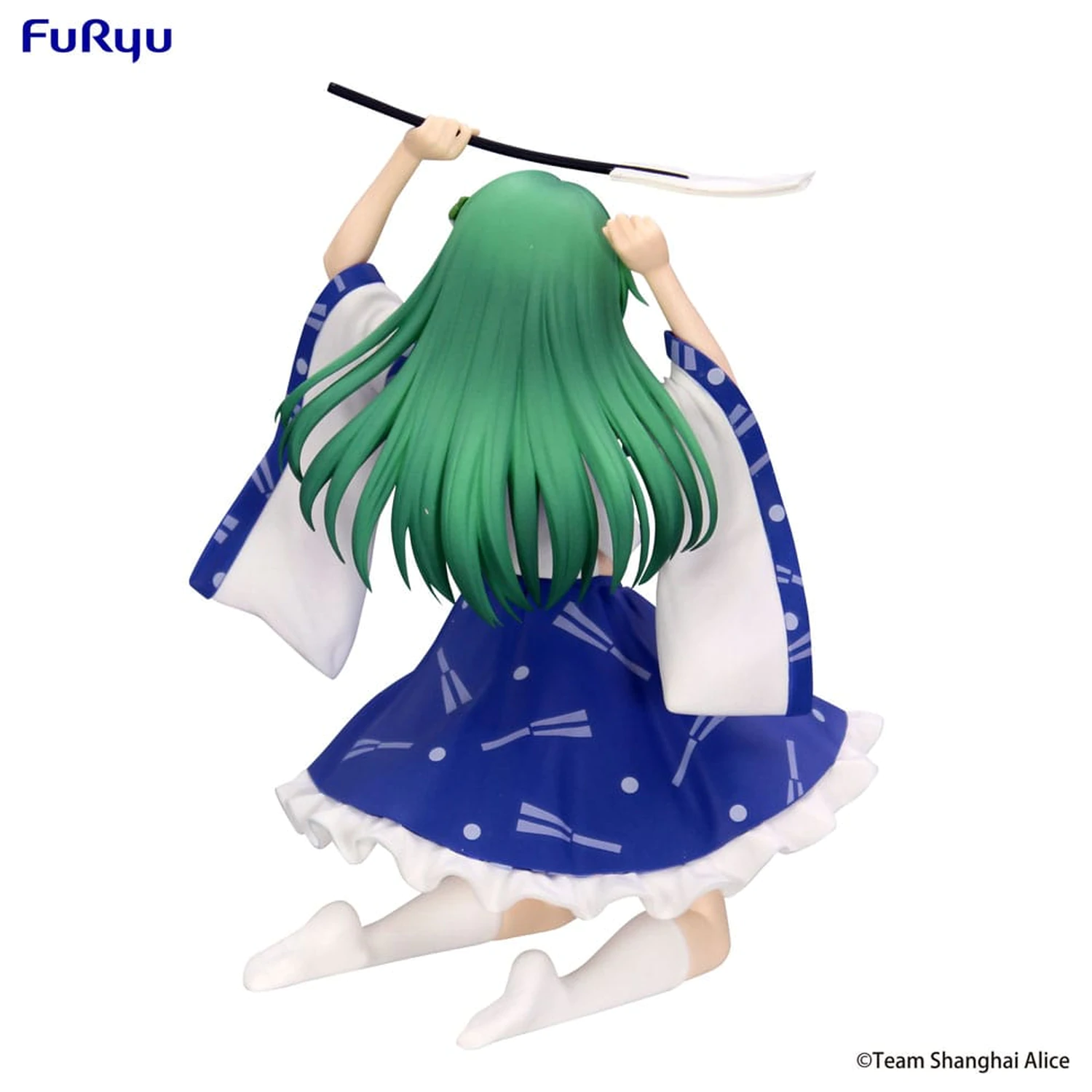 Touhou Project Noodle Stopper PVC kip Sanae Kochiya 13 cm fotografija izdelka