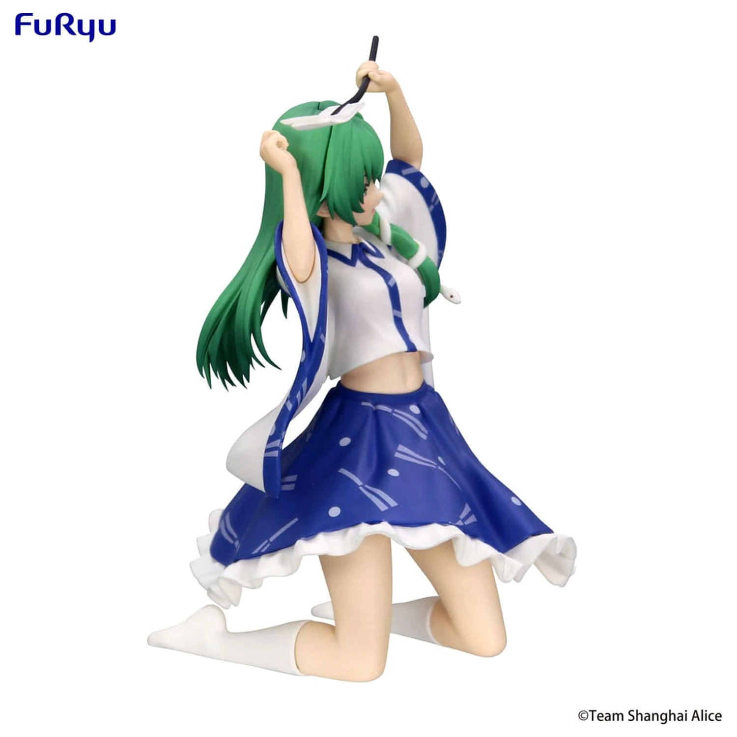 Touhou Project Noodle Stopper PVC kip Sanae Kochiya 13 cm fotografija izdelka