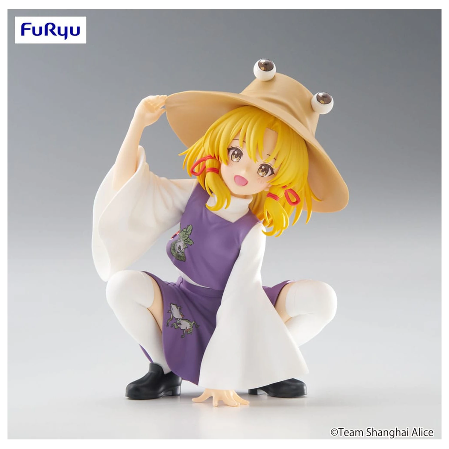 Touhou Project Zamašek za rezance PVC kip Suwako Moriya 9 cm fotografija izdelka