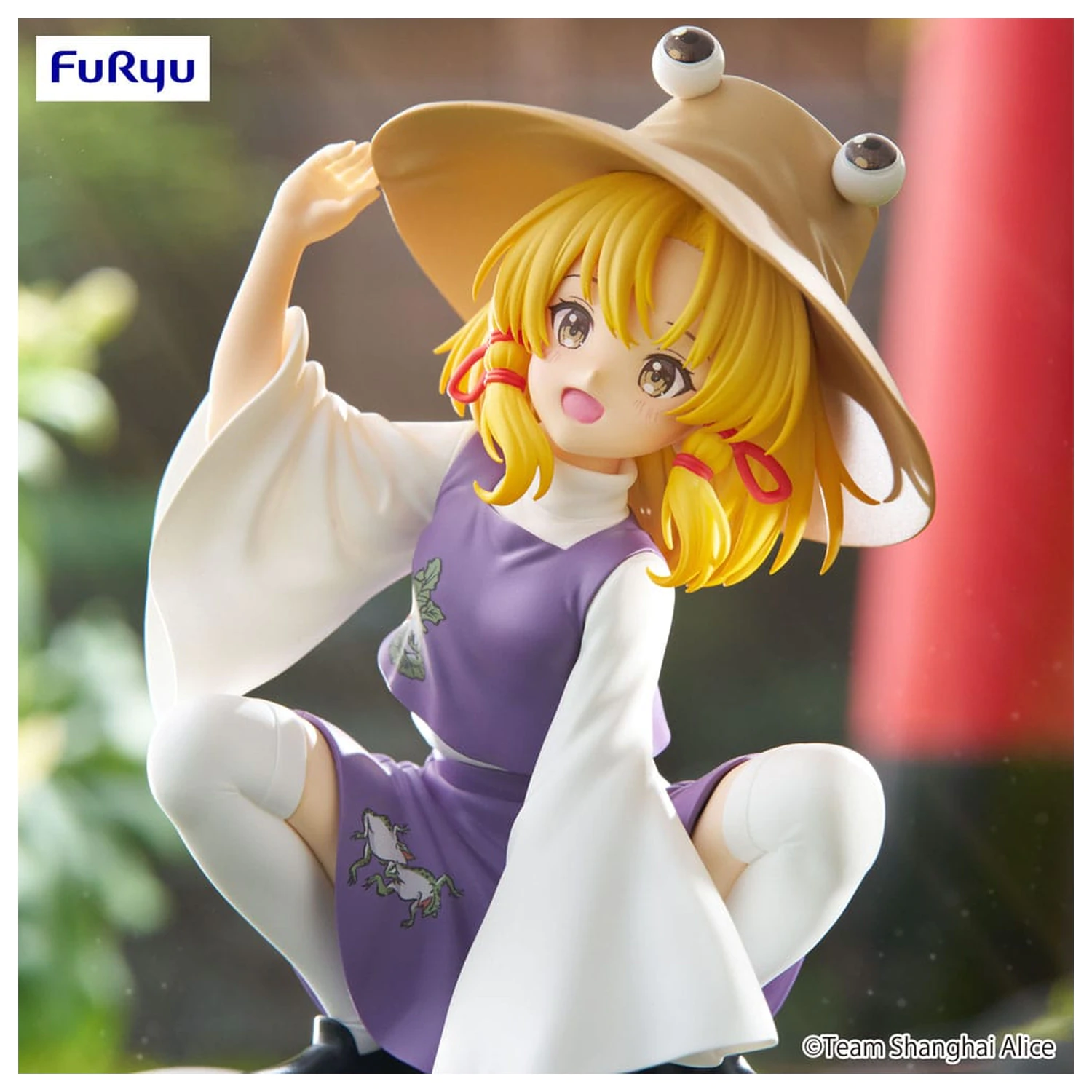 Touhou Project Zamašek za rezance PVC kip Suwako Moriya 9 cm fotografija izdelka