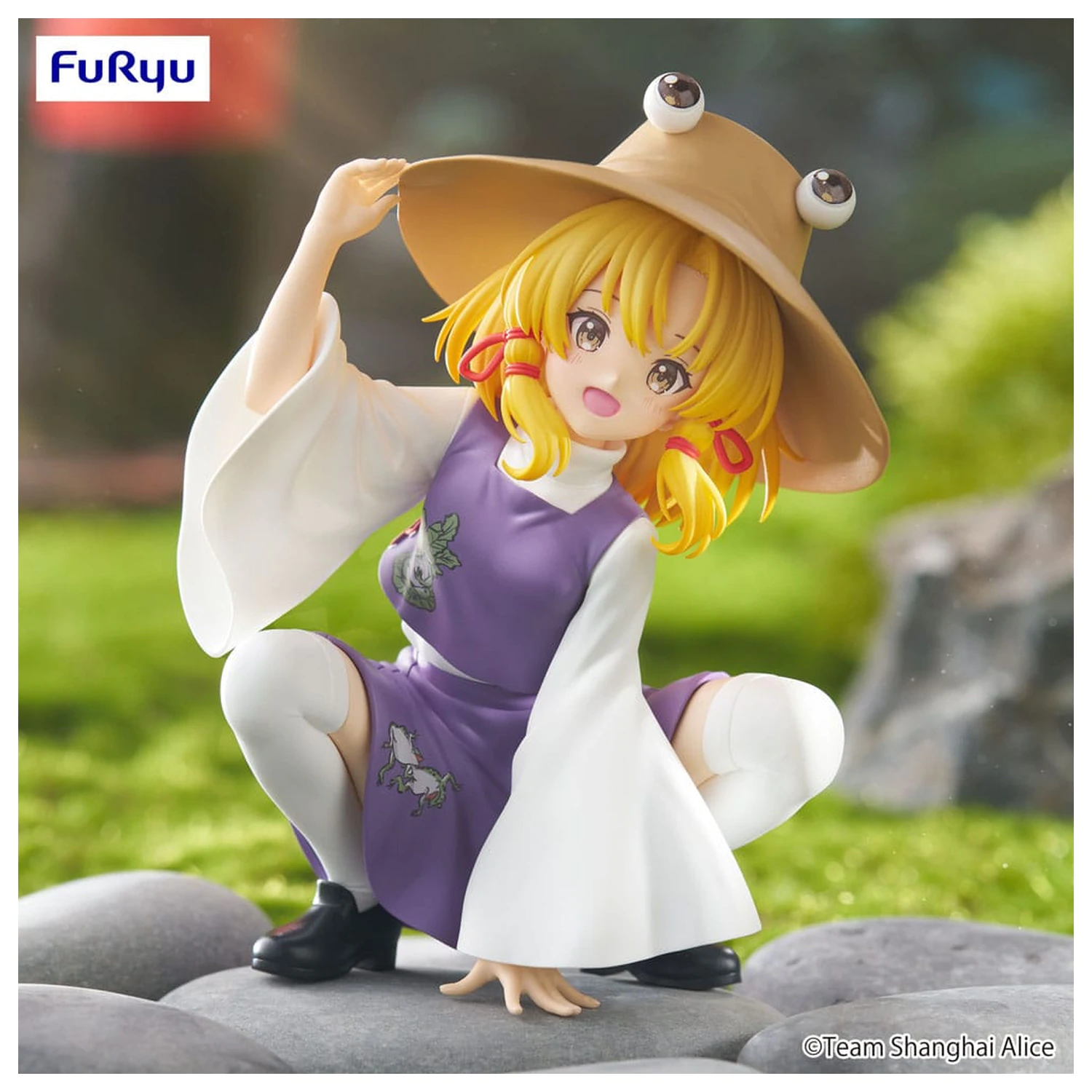 Touhou Project Zamašek za rezance PVC kip Suwako Moriya 9 cm fotografija izdelka
